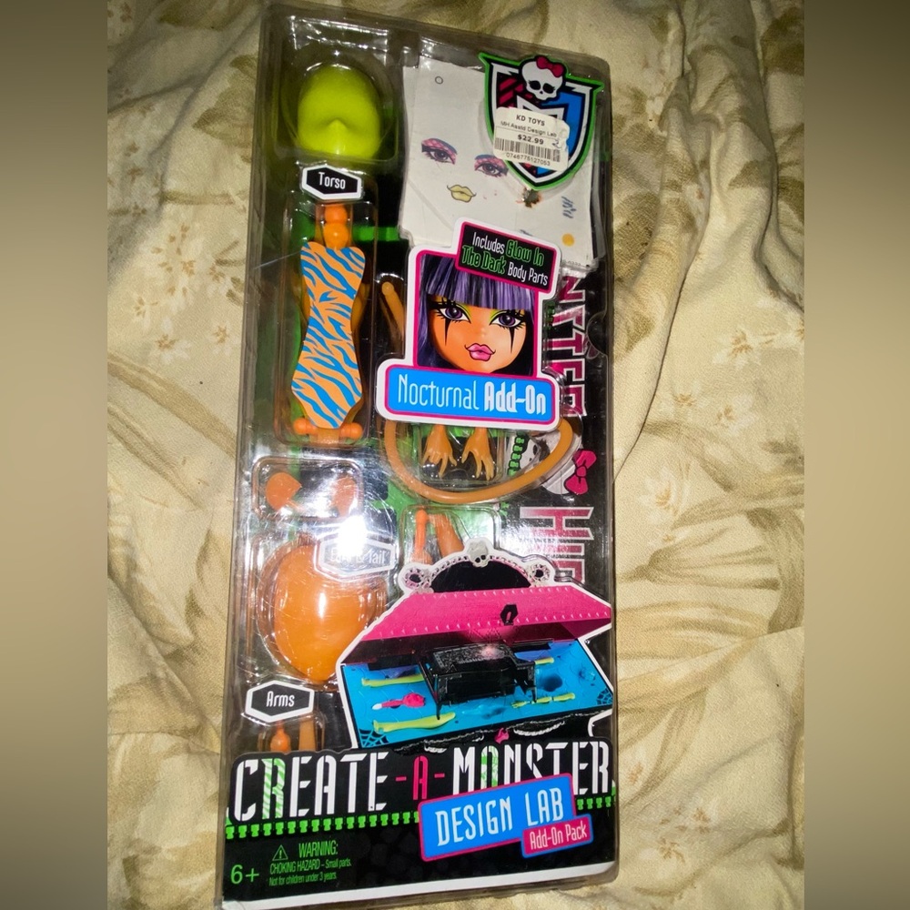 RARE MONSTER HIGH Create a monster doll set
